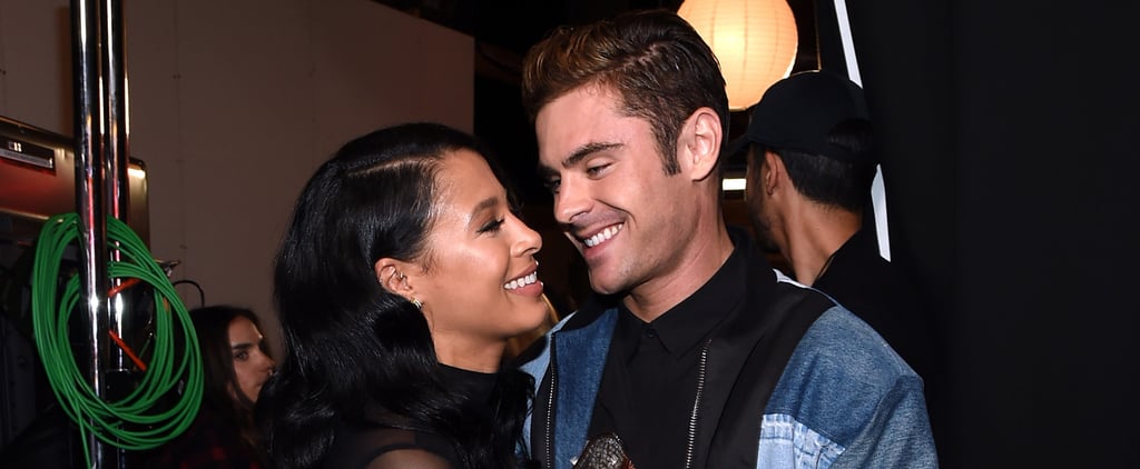 Zac Efron and Sami Miro at MTV Movie Awards 2016