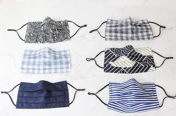 Face Mask, Mask Nose Wire Filter Pocket, Washable Mask