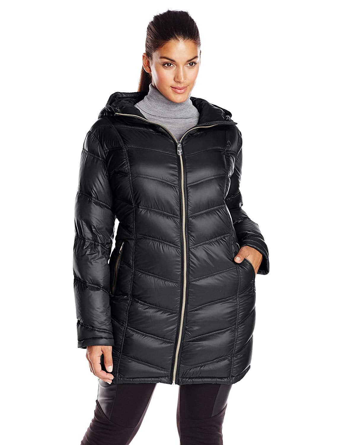 telex Beschuldiging slinger Calvin Klein Packable Down Coat | Amazon's 16 Best Coats to Flatter Your  Curves (Including Oprah Winfrey's Favorite!) | POPSUGAR Fashion Photo 15