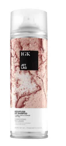 IGK Jet Lag Weightless Dry Shampoo