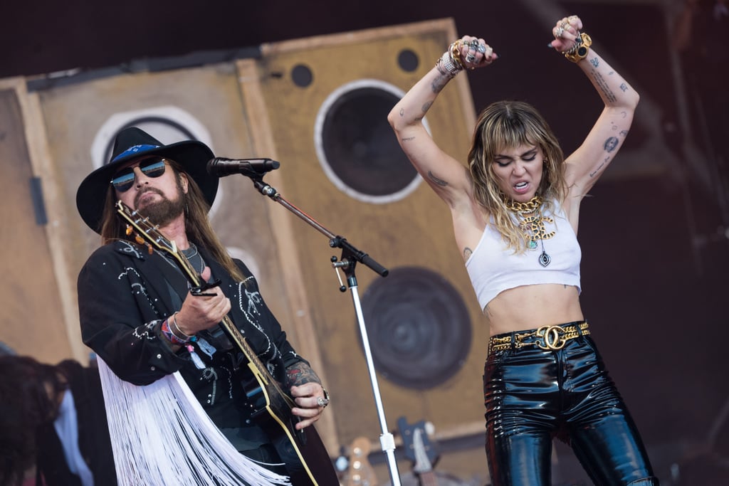 Miley Cyrus, Billy Ray, Lil Nas X at Glastonbury 2019 Video