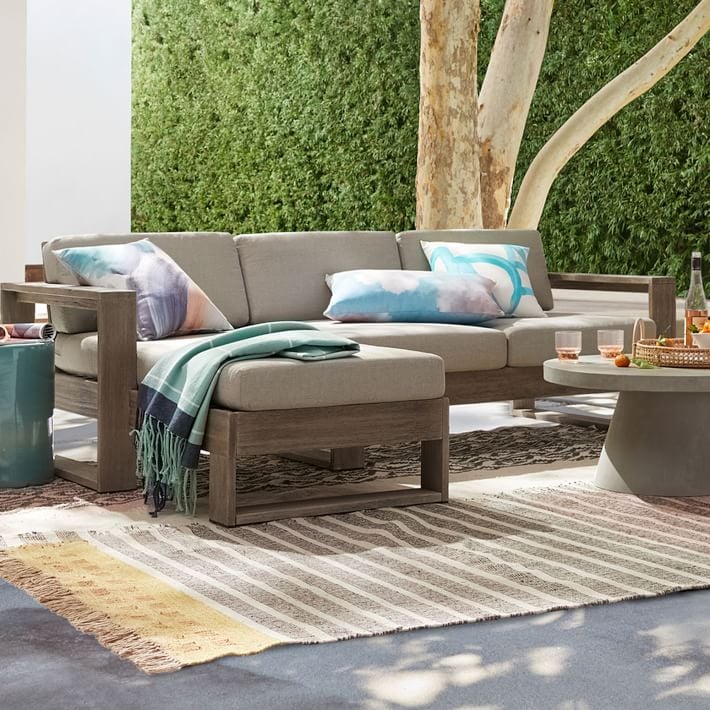 West Elm Portside Outdoor 2-Piece Chaise Sectional