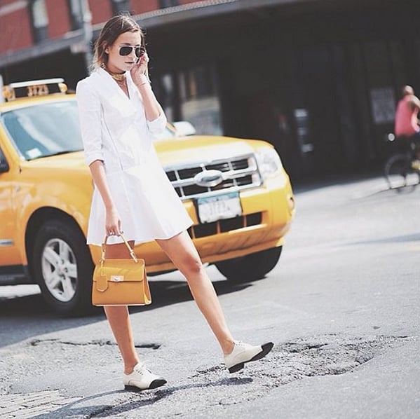 That Time You Ran in Front of a Cab in Your Fabulous Outfit For the Sake of the Shot