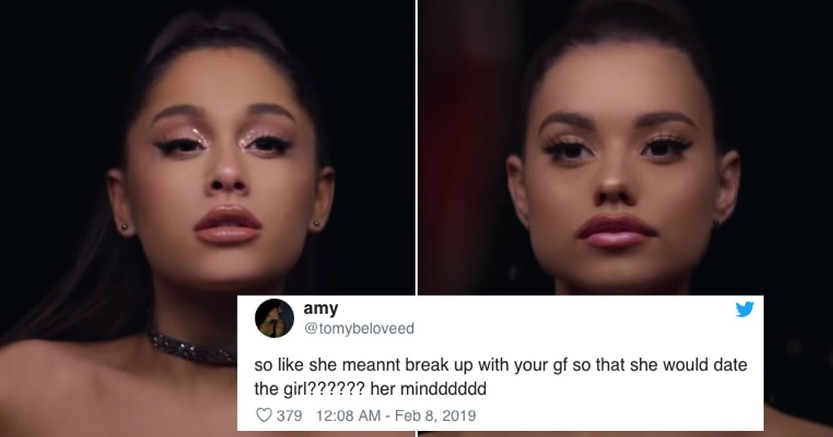 Ariana Grande Break Up With Your Girlfriend Video Tweets