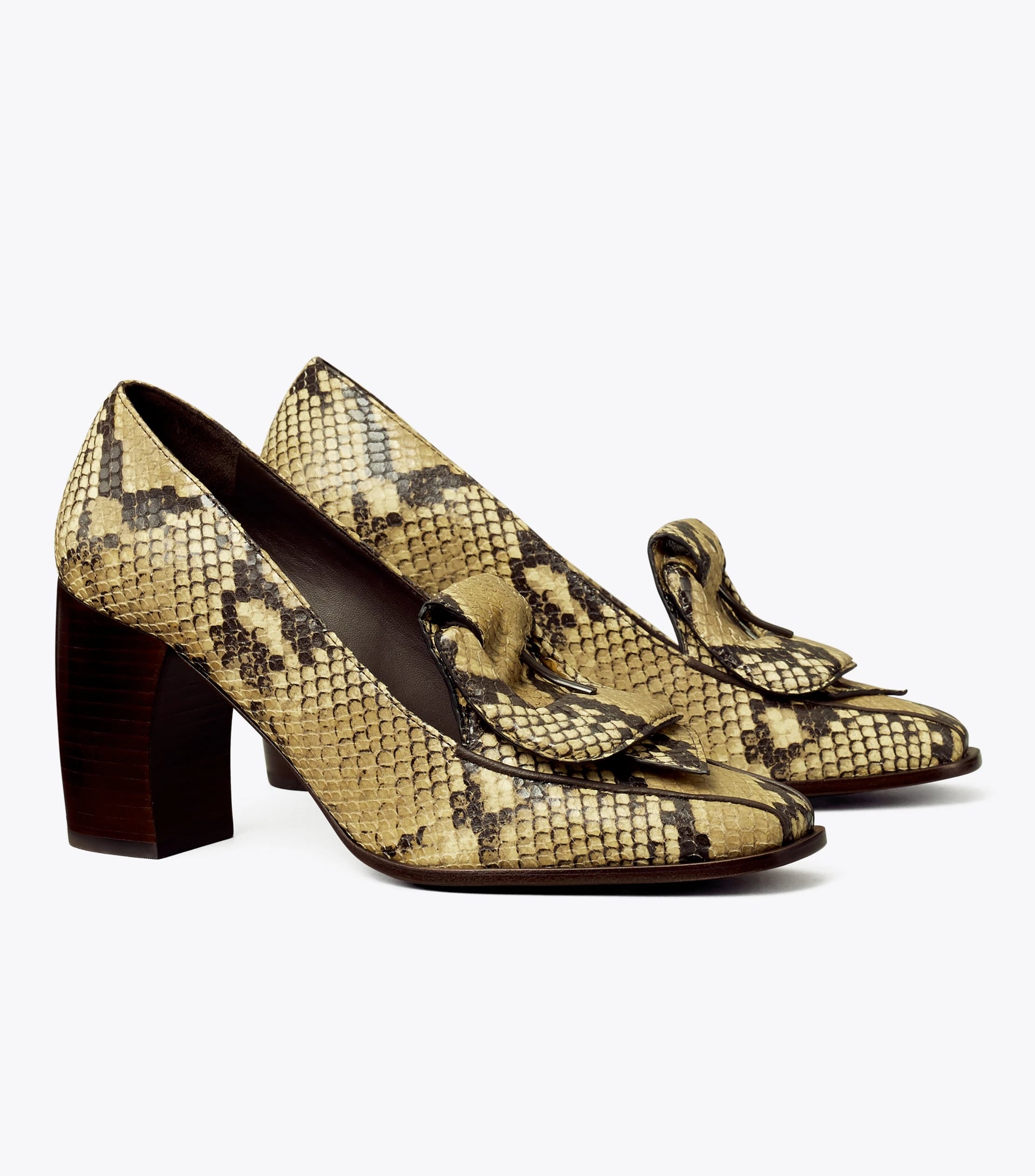 Tory Burch Buckle Heel Loafer | Invest in These 8 Shoe Trends For Fall,  Because They're Sticking Around All Year | POPSUGAR Fashion Photo 34