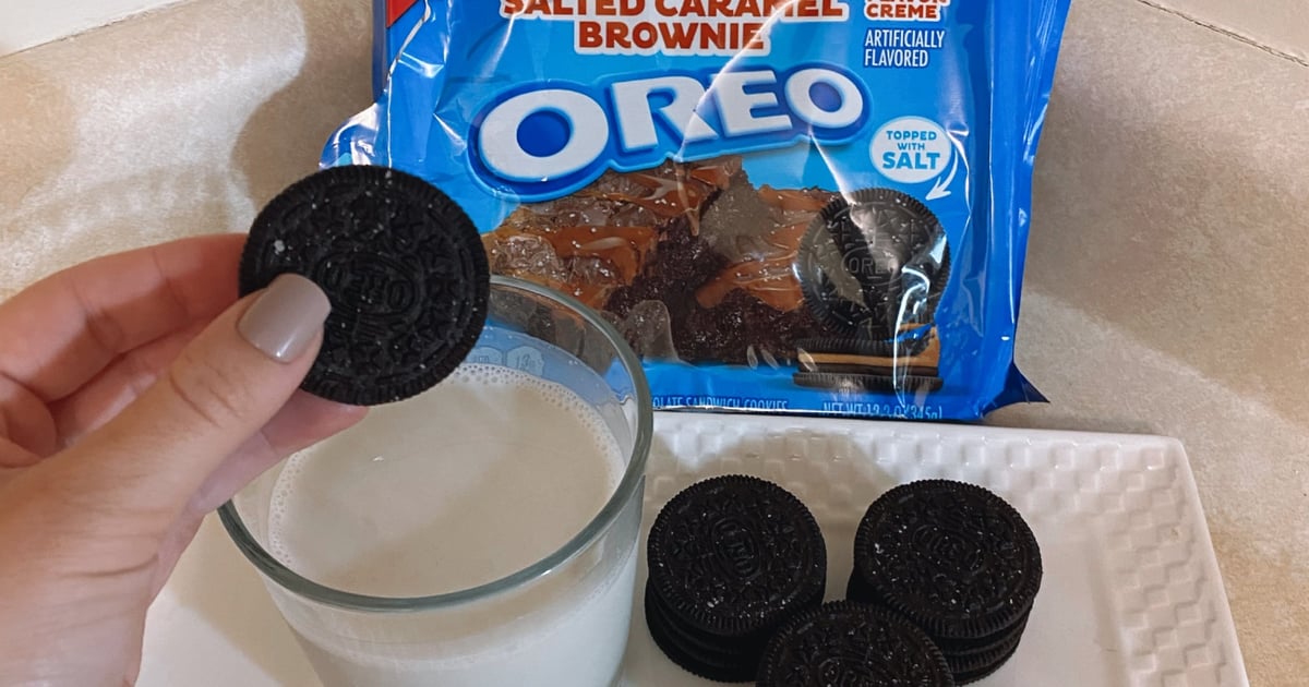 The Salted Caramel Brownie Oreos Just Became My Favorite Late-Night Snack