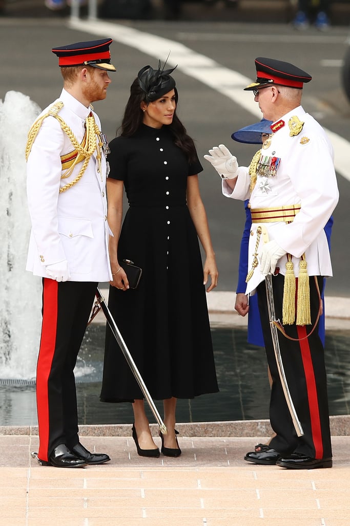 Prince Harry and Meghan Markle at ANZAC Memorial in Sydney
