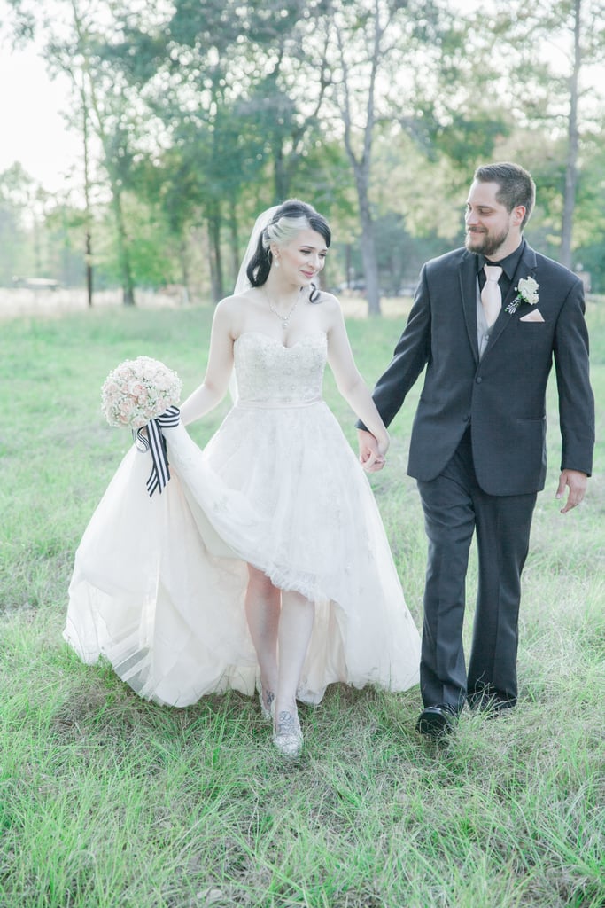 Feminine Pink and Silver Wedding