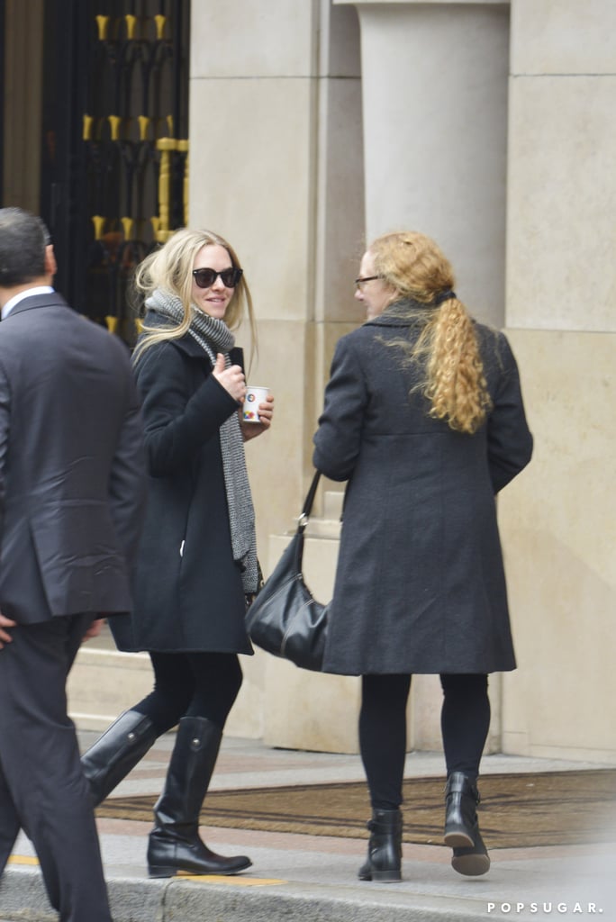 Amanda Seyfried explored Paris on Thursday.