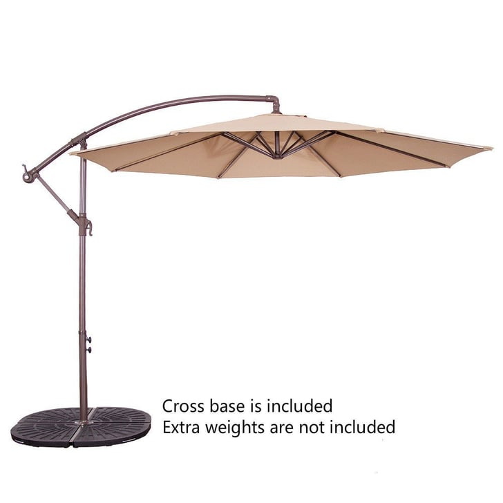 Hanging Patio Umbrella (115) Patio Decor on Amazon Prime POPSUGAR