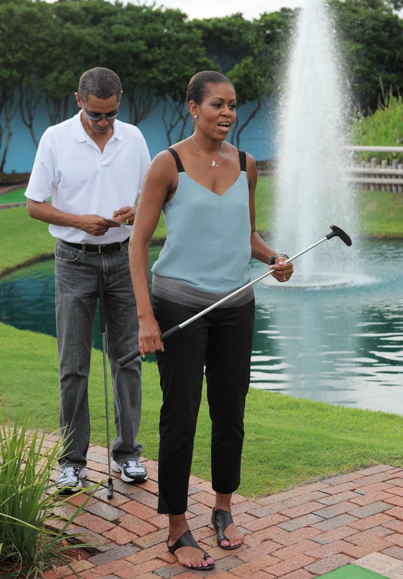 When She Was Ready For Mini Golf in This Easy, Breezy Combo