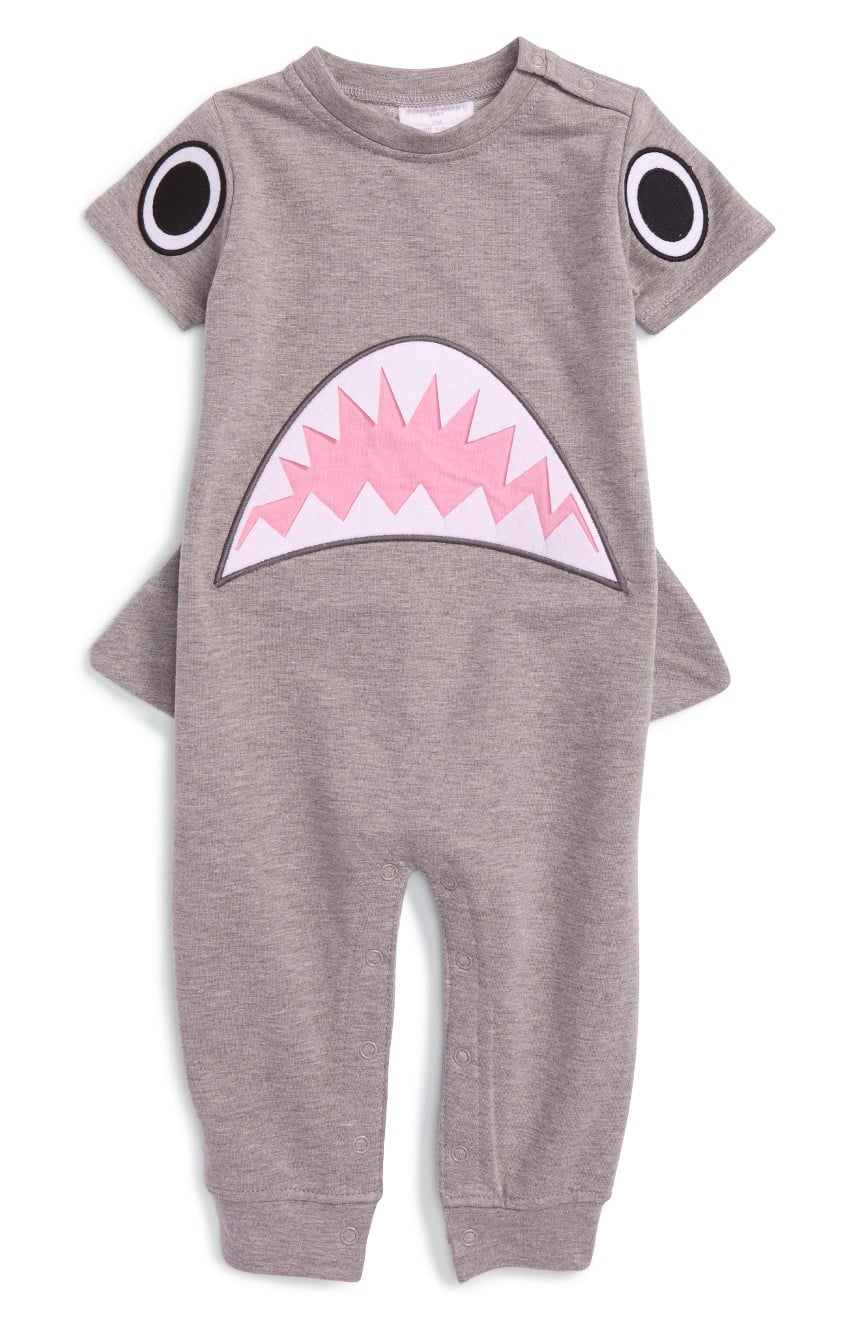 shark romper baby