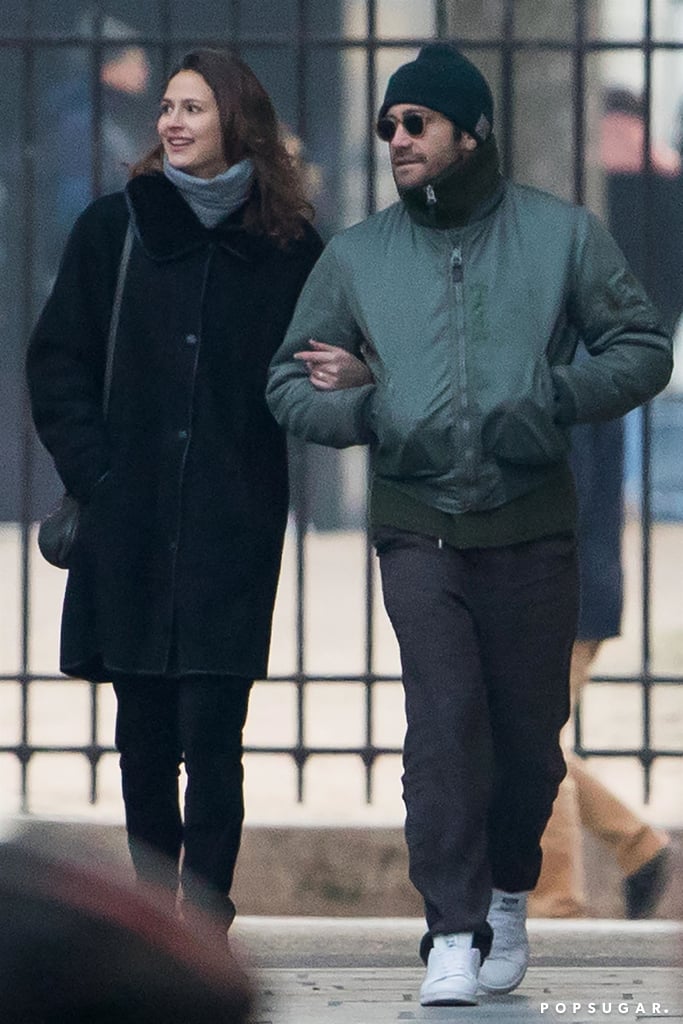 Jake Gyllenhaal and Jeanne Cadieu Paris Photos December 2018