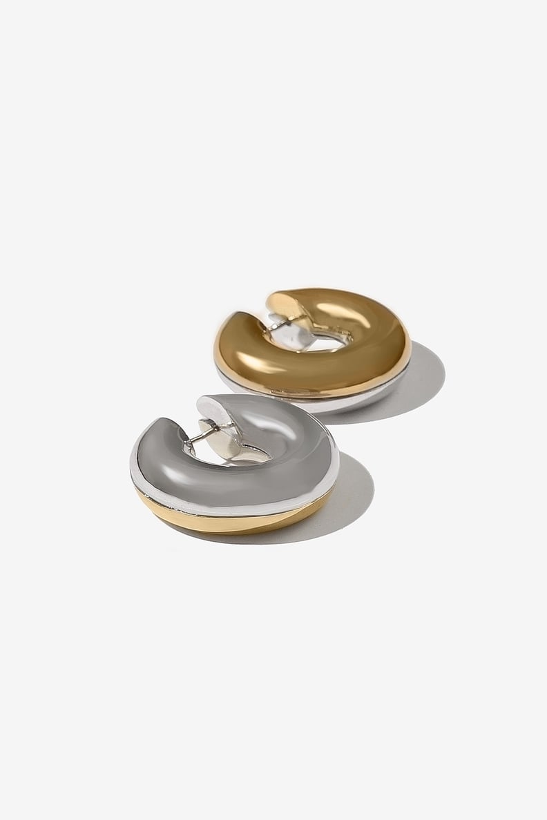 Adornmonde Kramar Gold Silver Earrings