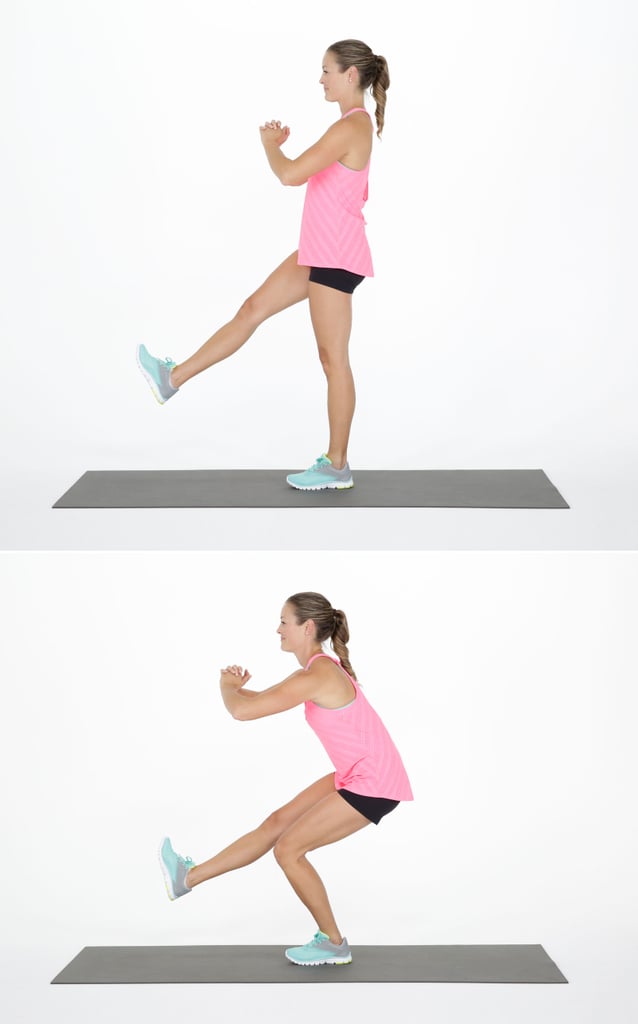 Single-Leg Squat Left Side