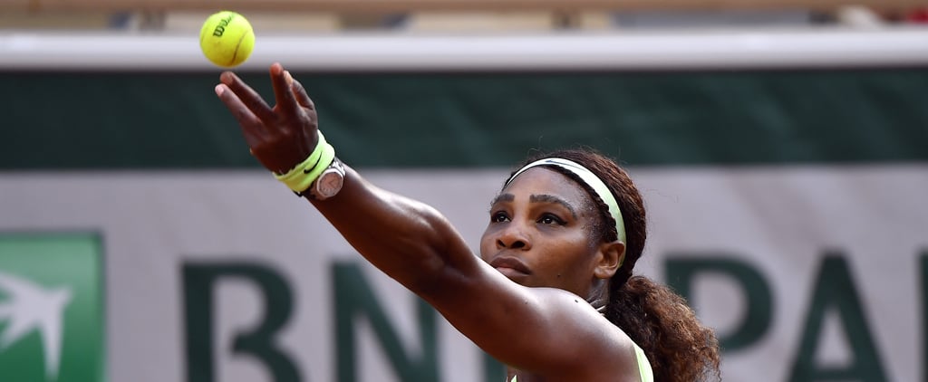 Serena Williams Just Showed Us Her New "Reverse Reflex Volley," and We Can't Stop Watching