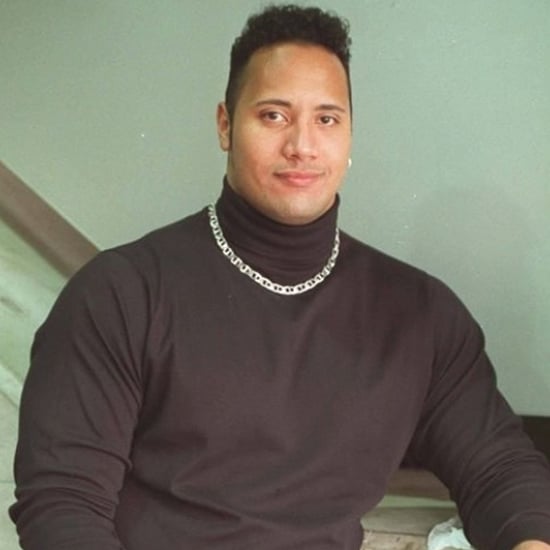 The Rock in '90s Throwback Photo