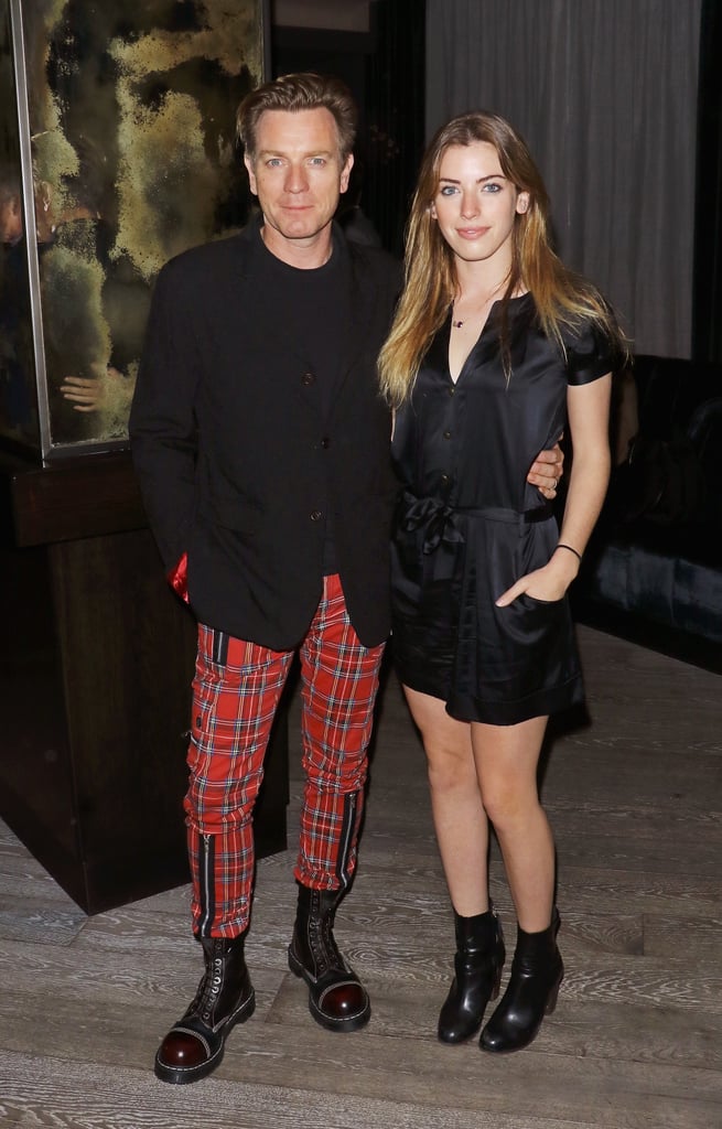 Ewan McGregor and Daughter March 2016