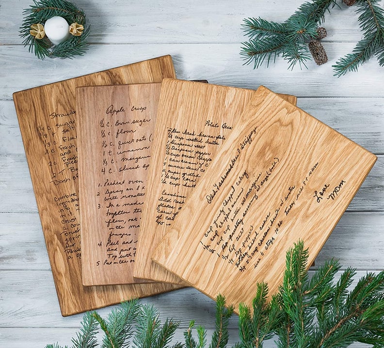 Custom Handwritten Recipe Cutting Board