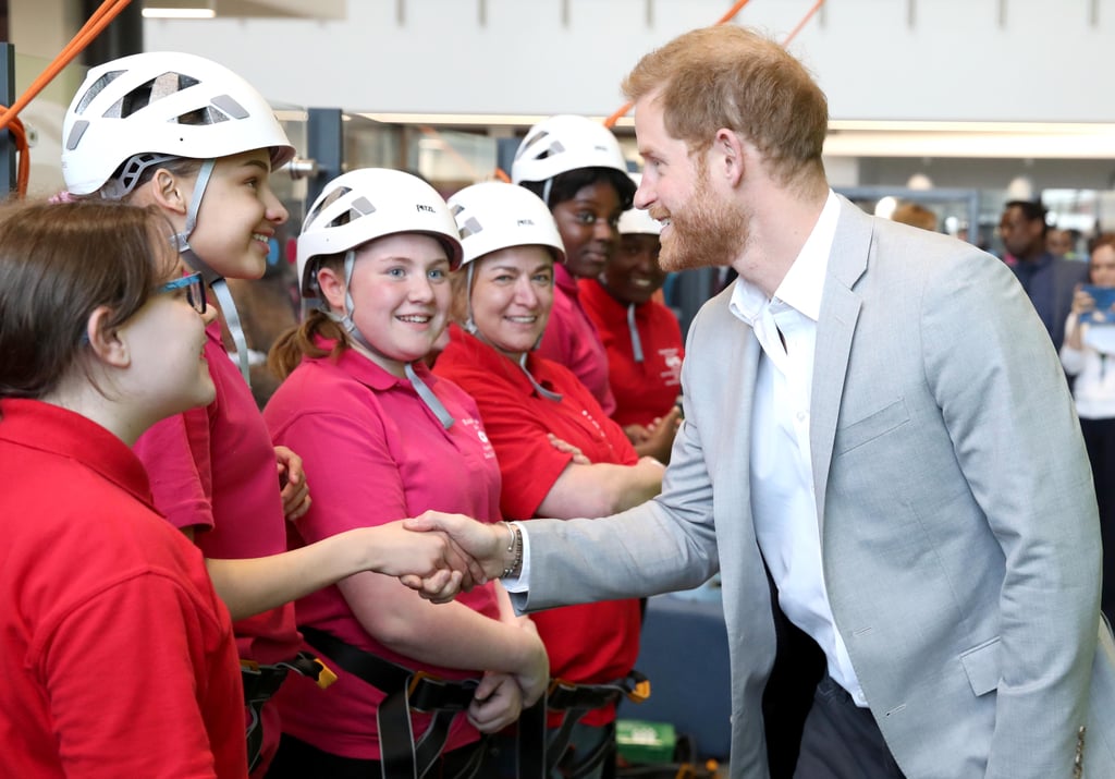 Prince Harry at Barking & Dagenham Future Youth Zone 2019