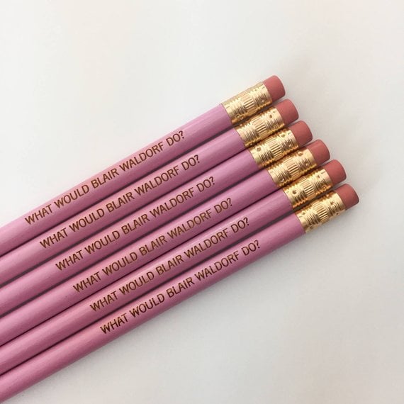 Blair Waldorf Pencils