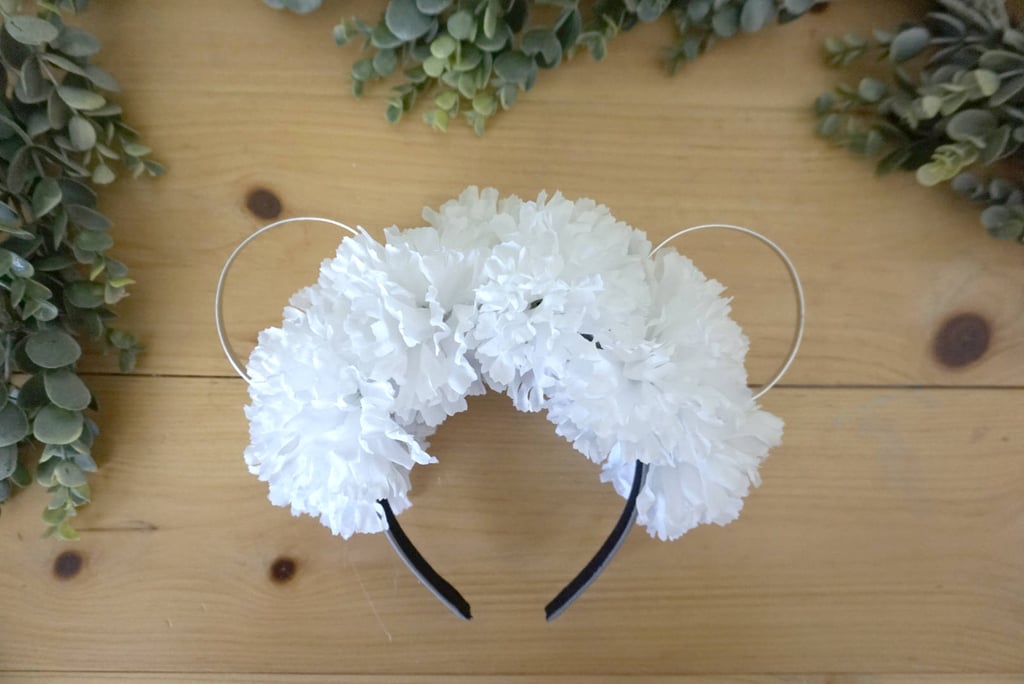 White Carnation Mouse Ears ($20)