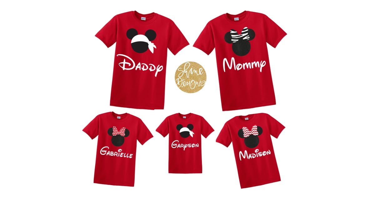 Matching Disney Shirt Sets