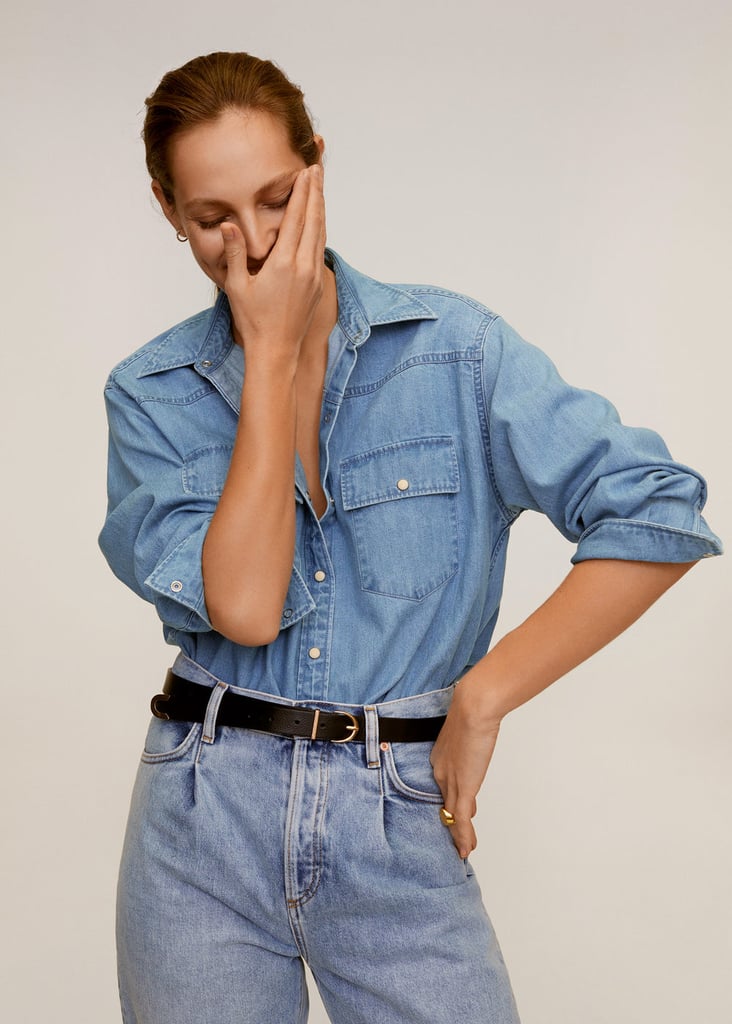 Mango Denim Shirt