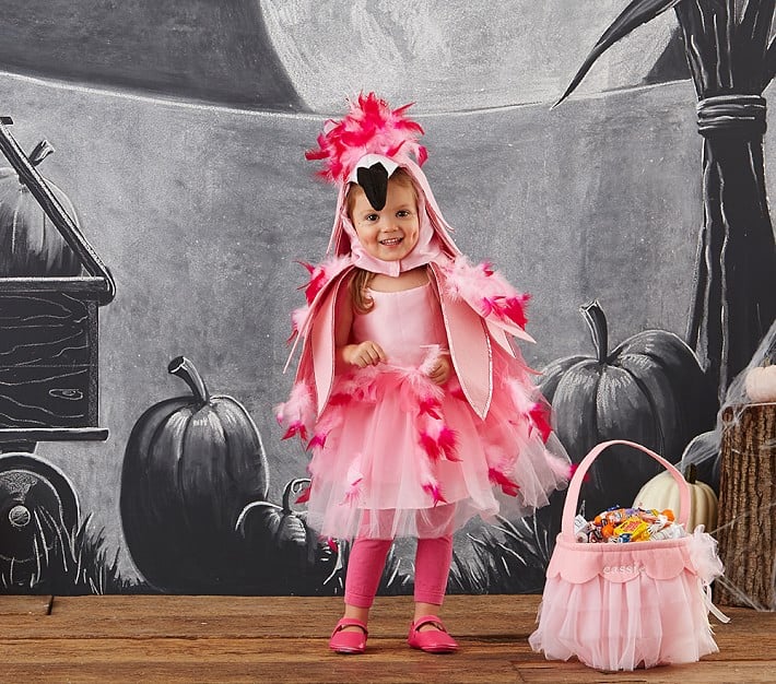 Toddler Flamingo Costume The Cutest Halloween Costumes For Your Little Animal Lover Popsugar Family Photo 5