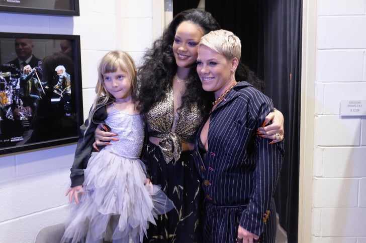 Rihanna and Pink's Daughter Willow at the 2018 Grammys