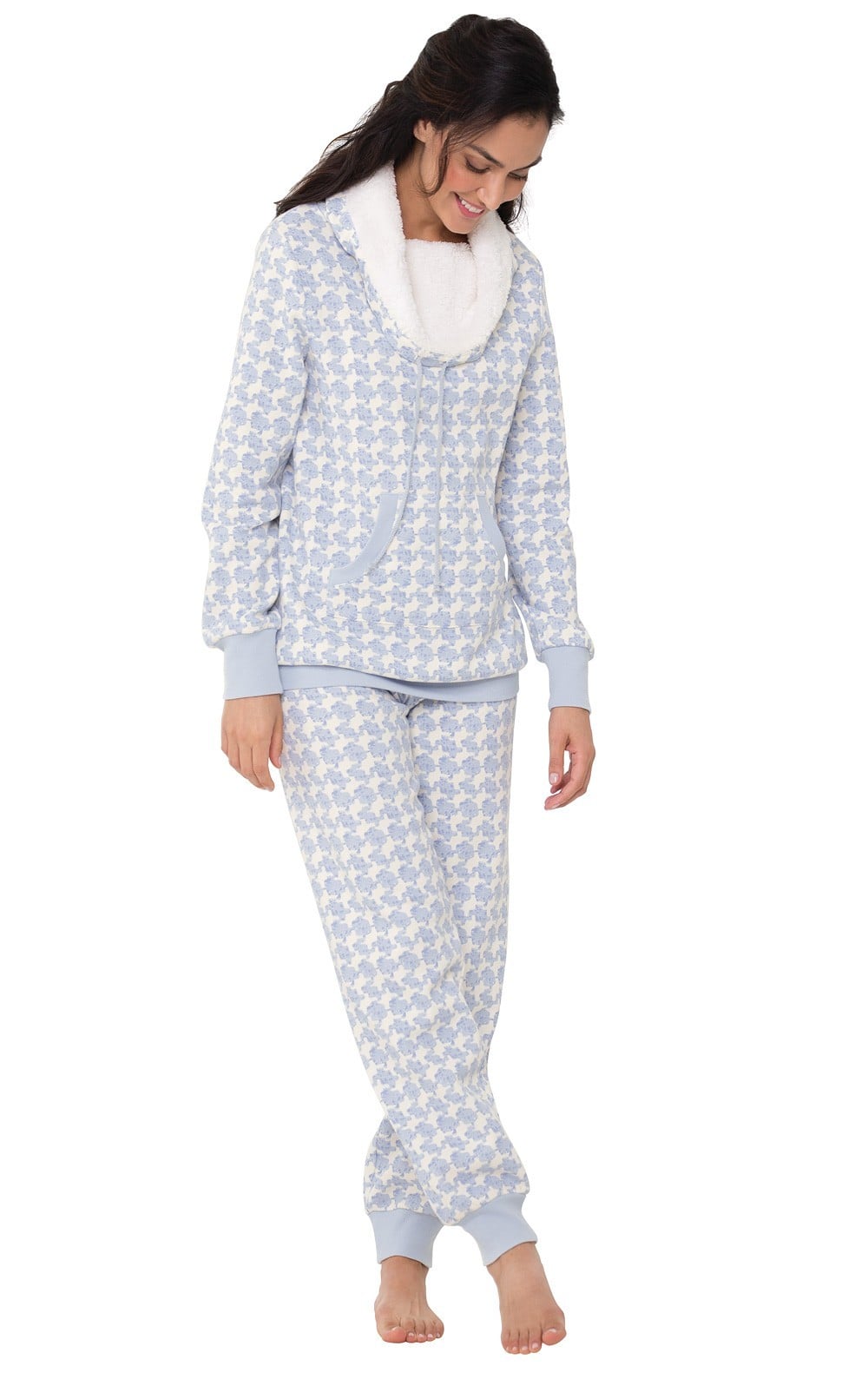 Snow Day Shearling Rollneck Pajamas, These Are the Cosy, Functional Pajamas  You've Been Looking For All Your Life