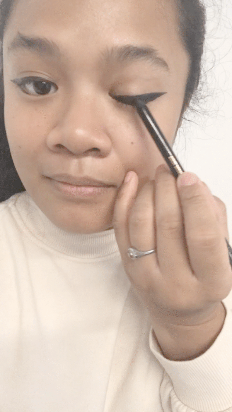 Step 1: Trace Your Lids With a Kohl Eyeliner