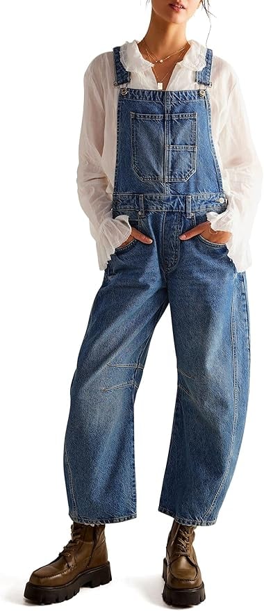 Qazel Vorrlon Denim Overalls