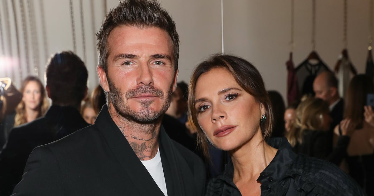 Victoria Beckham lässt sich von David nicht ohne Augenbrauen sehen