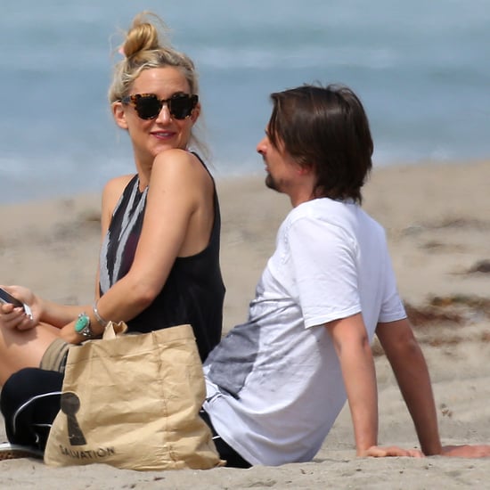 Kate Hudson and Matthew Bellamy on the Beach in Malibu