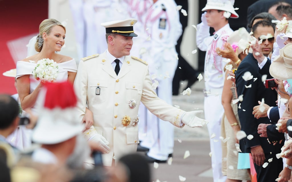 Prince Albert II wed Princess Charlene at the Prince's Palace of Monaco on July 2, 2011.