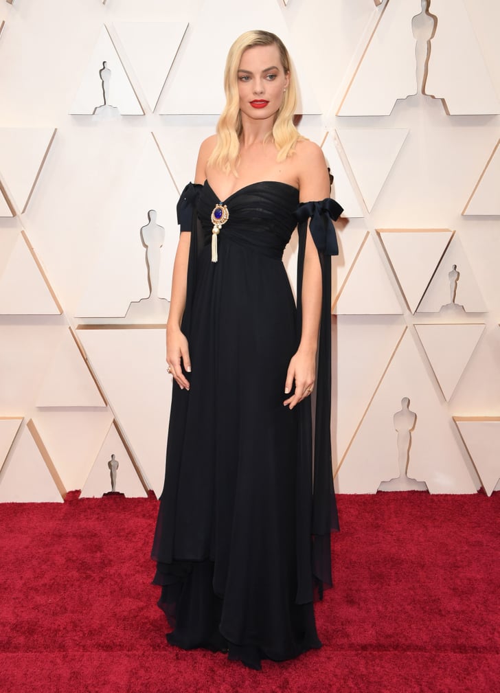 Margot Robbie's Vintage Chanel Dress at the Oscars 2020 POPSUGAR