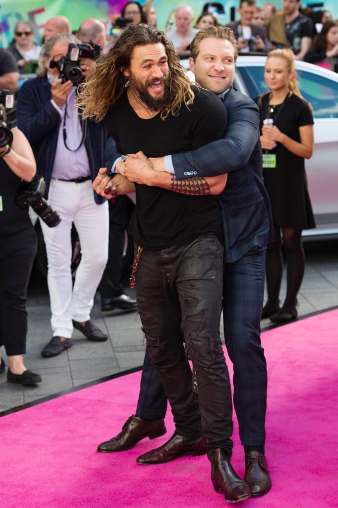 Pictures and GIFs of Jason Momoa Laughing