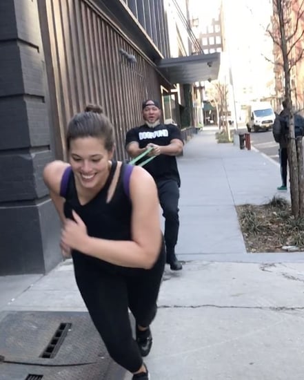 Ashley Graham Dogpound Workout