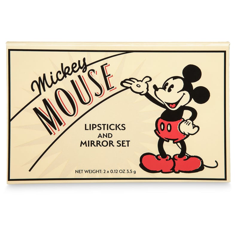 Mickey Mouse Lipsticks and Mirror Set