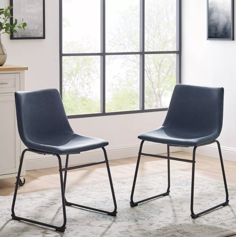 Saracina Home Faux Leather Dining Chairs
