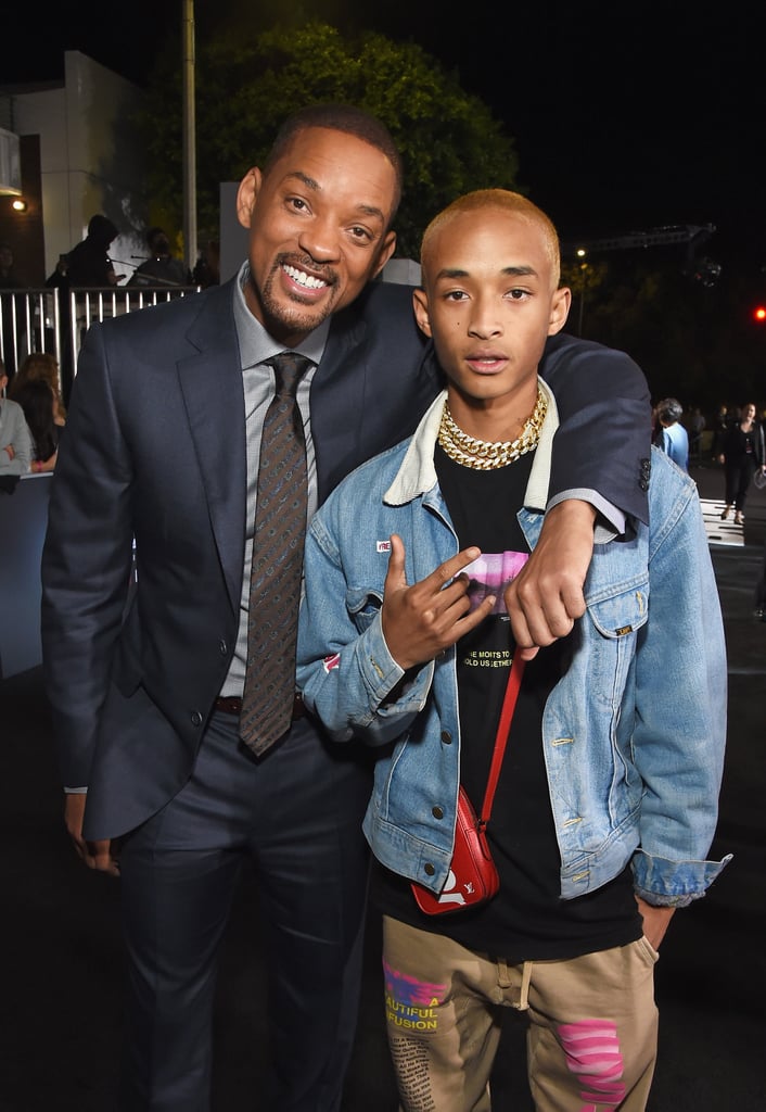 Will and Jaden Smith at Bright Premiere in LA 2017