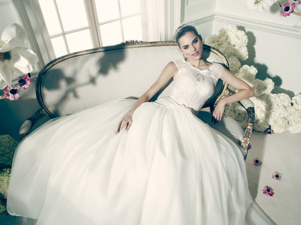 Truly Zac Posen Lace and Tulle Ballgown