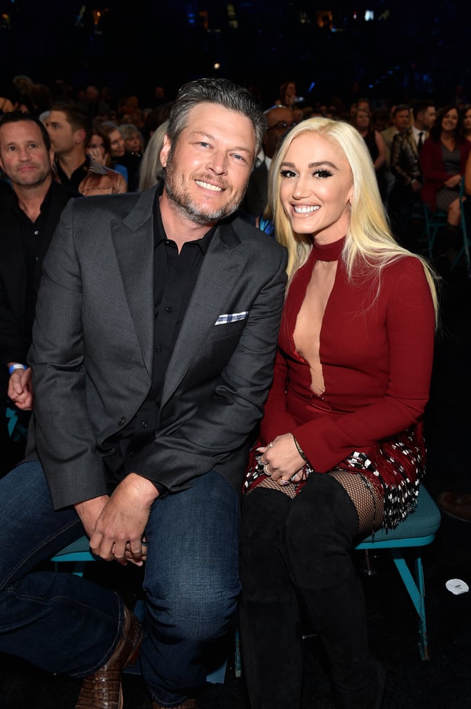 Blake Shelton and Gwen Stefani at ACM Awards 2018