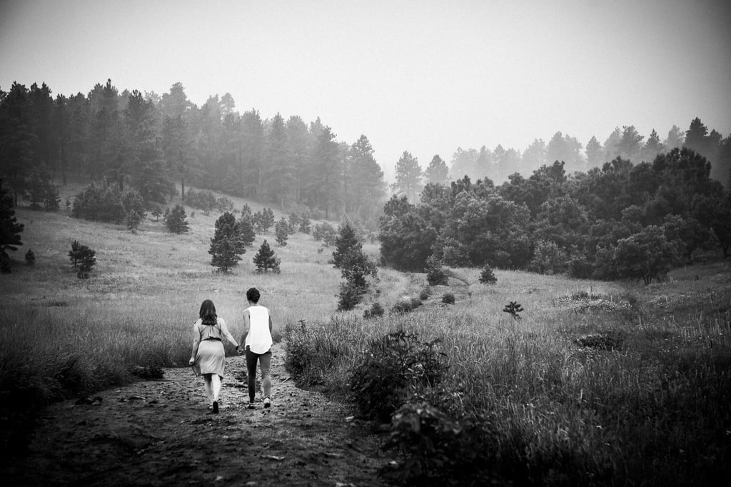 Colorado Woods Engagement Photo Shoot