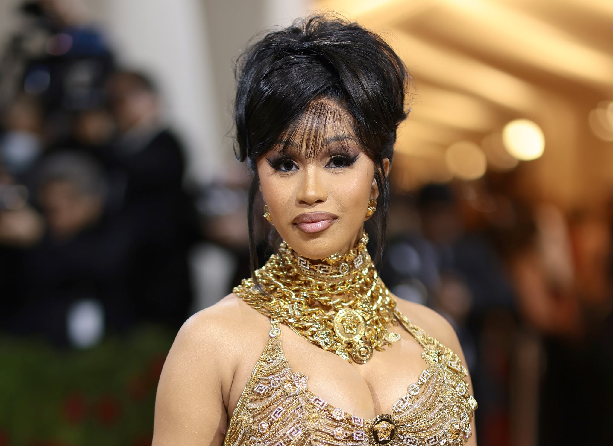 NEW YORK, NEW YORK - MAY 02:  Cardi B attends The 2022 Met Gala Celebrating 