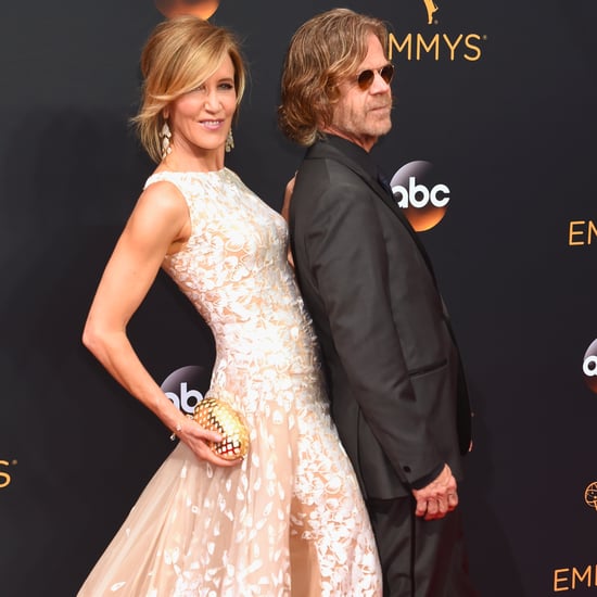 Felicity Huffman and William H. Macy at 2016 Emmys