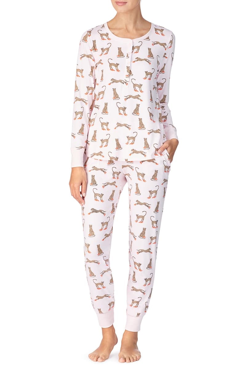 Kate Spade New York Print Brushed Jersey Pajamas 45 Adorable