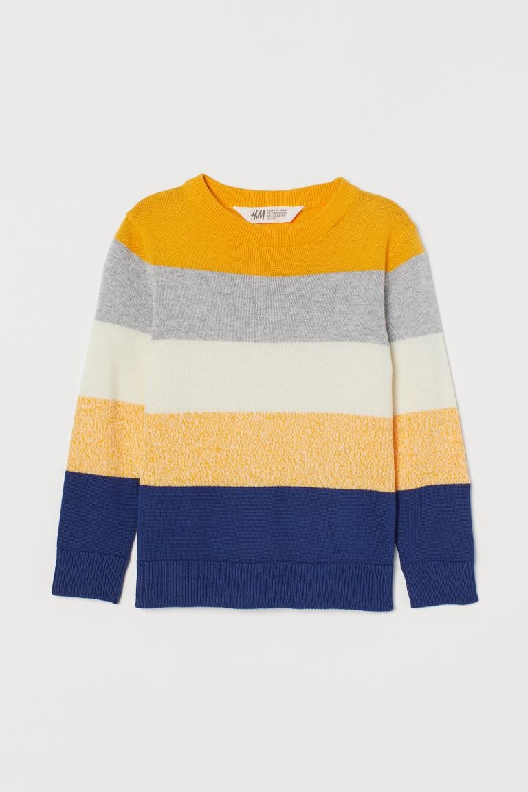 A Sunny Striped Sweater: H&M Fine-Knit Sweater