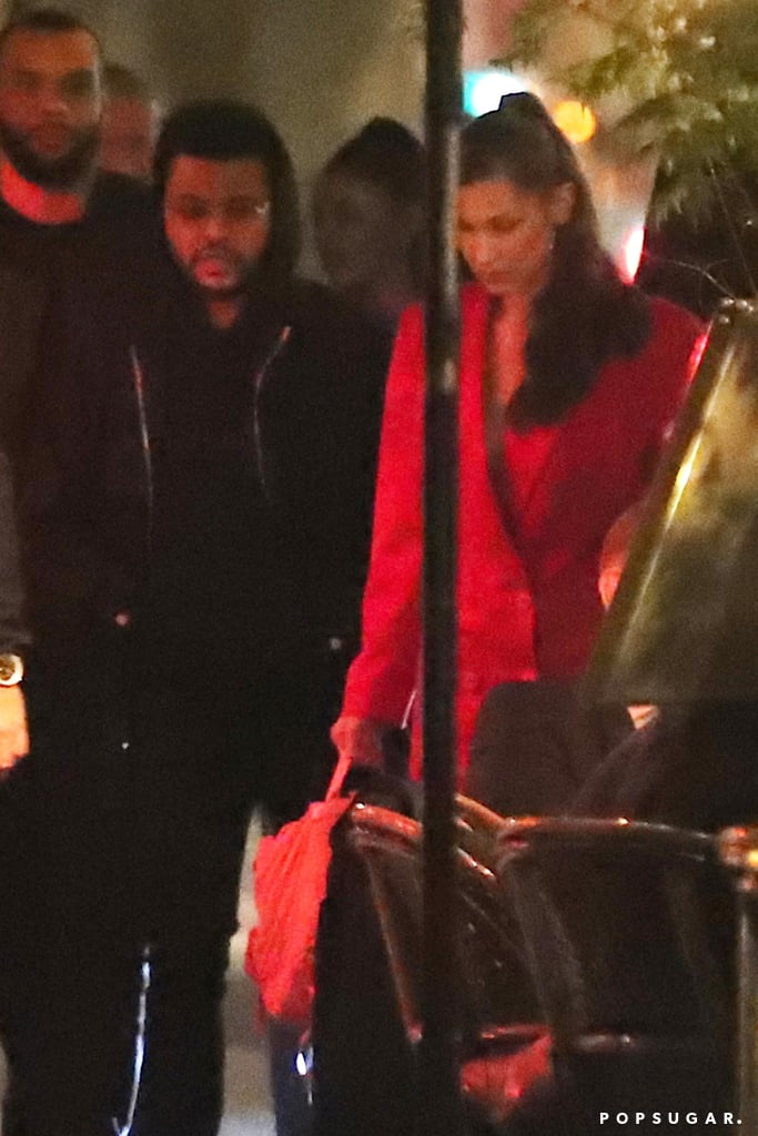 Bella Hadid and The Weeknd in Paris June 2018